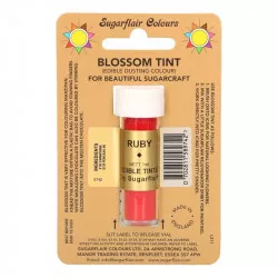 essbare Staubfarbe Ruby 7 ml