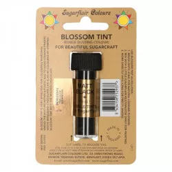 essbare Staubfarbe matt schwarz 7 ml