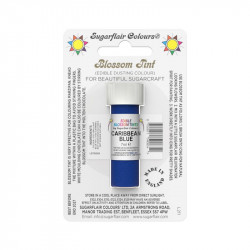 Essbare Staubfarbe Caribbean Blue 7 ml