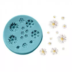 Silikonform - Blüten 8,5 cm