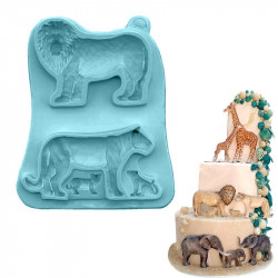 Silikonförmchen - links 15,5x11 cm