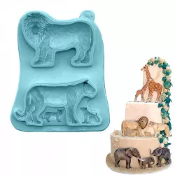 Silikonförmchen - links 15,5x11 cm