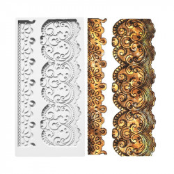 Silikonförmchen für Ränder rustic 25x12 cm