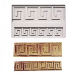 Silikon-Backform für Kuchenrand-Ornamente 19,5x12,5 cm