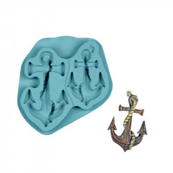 Silikon-Form Anker 10,5x10 cm