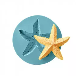 Silikonförmchen Seestern 8 cm