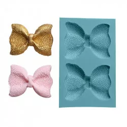 Silikon-Formenchen Schleife 9×5,5 cm