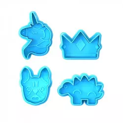 Ausstechform-Set Einhörner