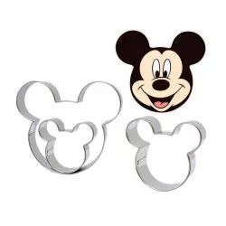 Ausstechform Mickey, 3 Stück
