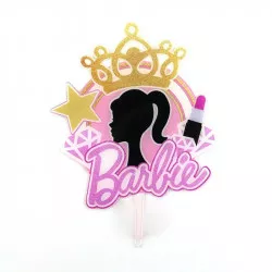 Barbie-Torten-Deko-Spieß