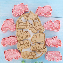 Satz Ausstechformen LKW