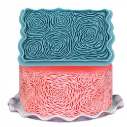 Silikon-Form för Oberflächen Rosen 18x11,5 cm