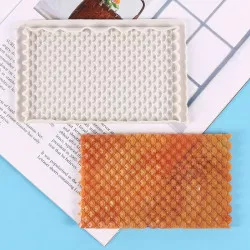 Silikon-Formenbausatz für Oberflächen 15x9,5 cm