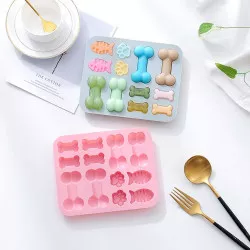 Silikon-Backform „Knochen”