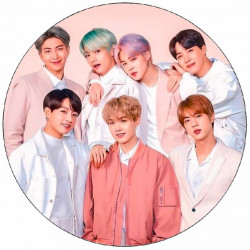 Essbares Papier BTS Band 19,5 cm