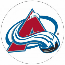 Essbares Papier Logo Colorado Avalanche 19,5 cm