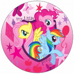 Essbares Papier My little Pony 19,5 cm