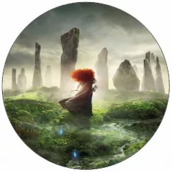 Essbares Papier Prinzessin Rebell Merida 19,5 cm