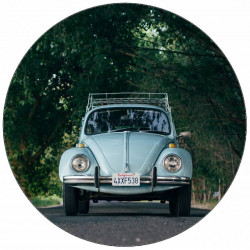 Essbares Papier VW Beetle 19,5 cm