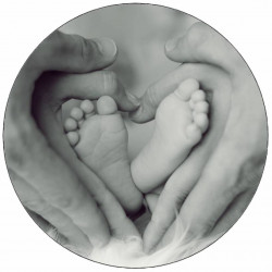 essbares Papier Familie 19,5 cm