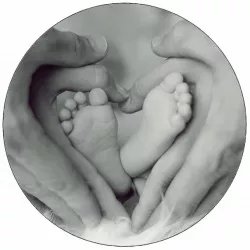 essbares Papier Familie 19,5 cm