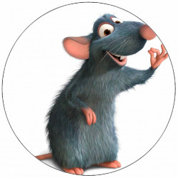 Essbares Papier Ratatouille Remi 19,5 cm