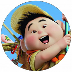 Essbares Papier Himmelhoch hinauf Pfadfinderjunge 19,5 cm