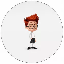 Essbares Papier Sherman 19,5 cm