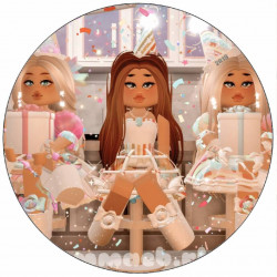 Essbares Papier Roblox Mädchen 19,5 cm