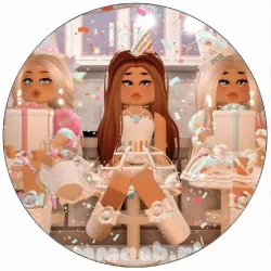 Essbares Papier Roblox Mädchen 19,5 cm