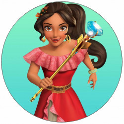 Essbares Papier Elena aus Avalor 19,5 cm