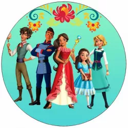 Essbares Papier Elena aus Avalor und Freunde 19,5 cm