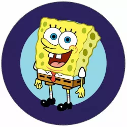 essbares Papier SpongeBob 19,5 cm