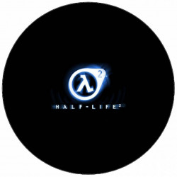 Essbares Papier Half-Life-Logo 19,5 cm