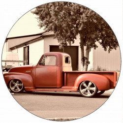 Essbares Papier zum Aufheben rot 19,5 cm