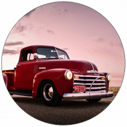 Essbares Papier Retro Pickup Chevrolet 19,5 cm