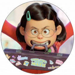 Essbares Papier-Verwandlung Mei mit Aktenkoffer 19,5 cm