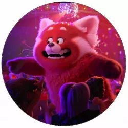 essbarem Papier Die Verwandlung Mei als Panda auf der Party 19,5 cm