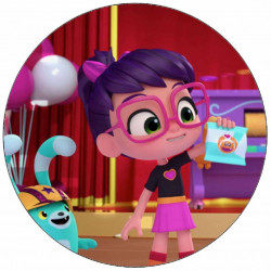 Essbares Papier Abby Hatcher Feier 19,5 cm