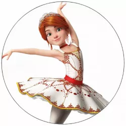 Essbares Papier Ballerina 19,5 cm