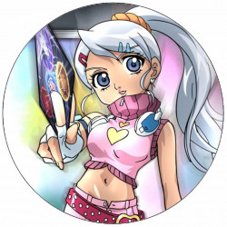 Essbares Papier Bakugan Julie 19,5 cm