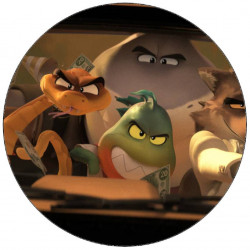 essbares Papier Zlouni im Auto 19,5 cm