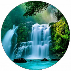Essbares Papier Wasserfall Nauyaca 19,5 cm