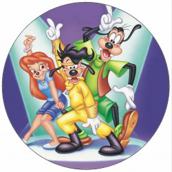 Essbares Papier Goofy und Freunde 19,5 cm