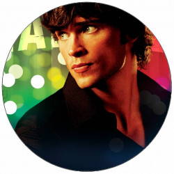 Essbares Papier Smallville Superman 19,5 cm