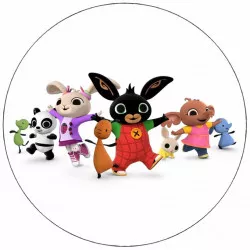 Essbares Papier Bing und Freunde 19,5 cm