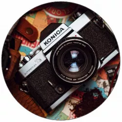 Essbares Papier Kamera 19,5 cm