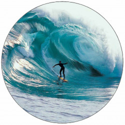 essbares Papier Surfer auf der Welle 19,5 cm