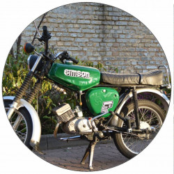 Essbares Papier Simpson grün 19,5 cm