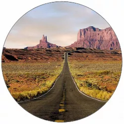 Essbarer Papier Route 66 in den USA 19,5 cm